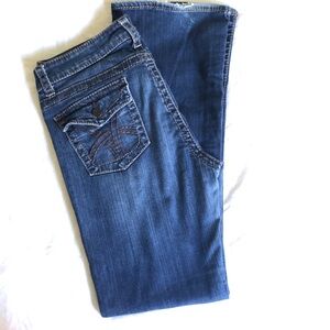 KUT From Kloth Size 12 Style KP536MA5N Women's Medium Blue Denim Jeans Comfy
